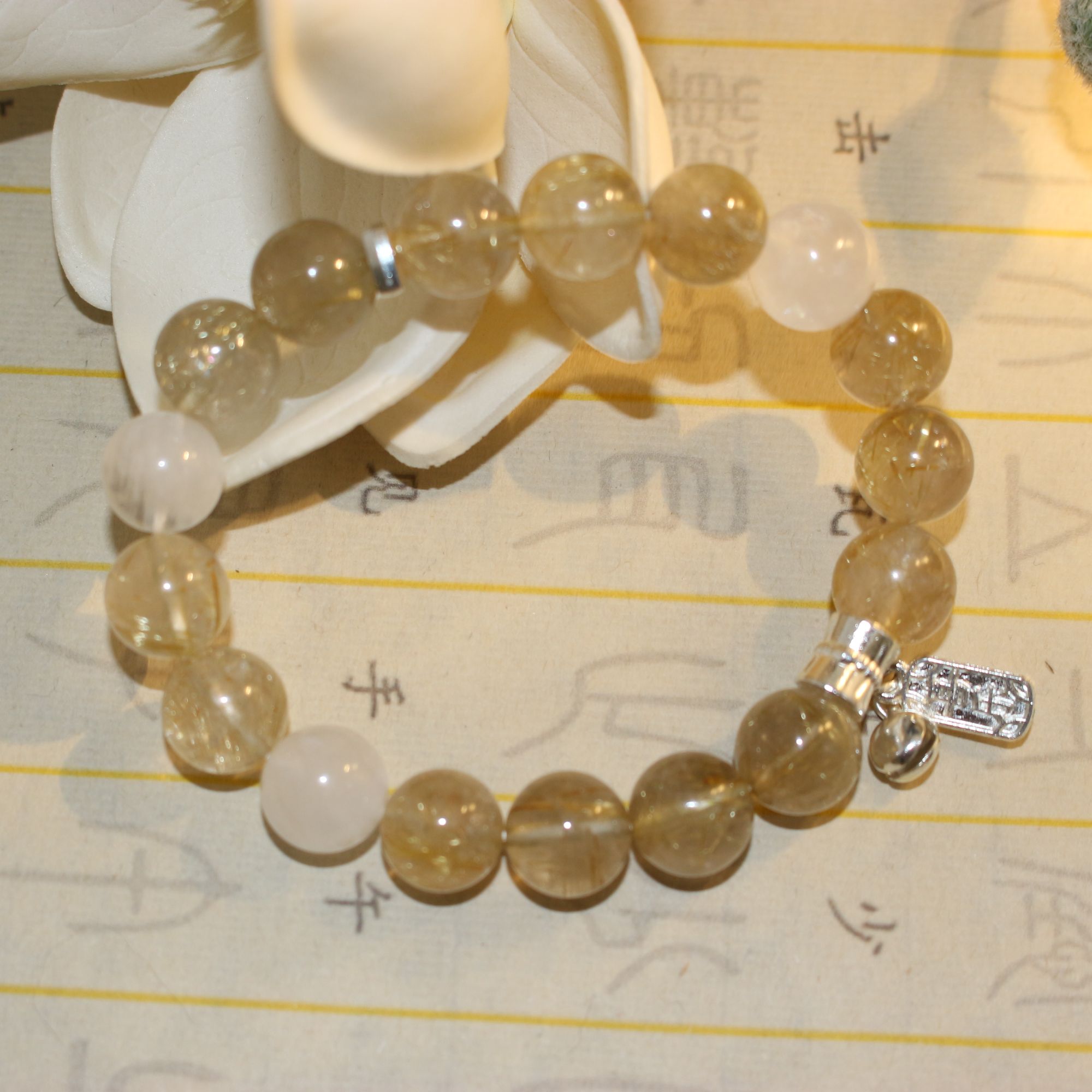 DIY瑞雪兆丰年款手串