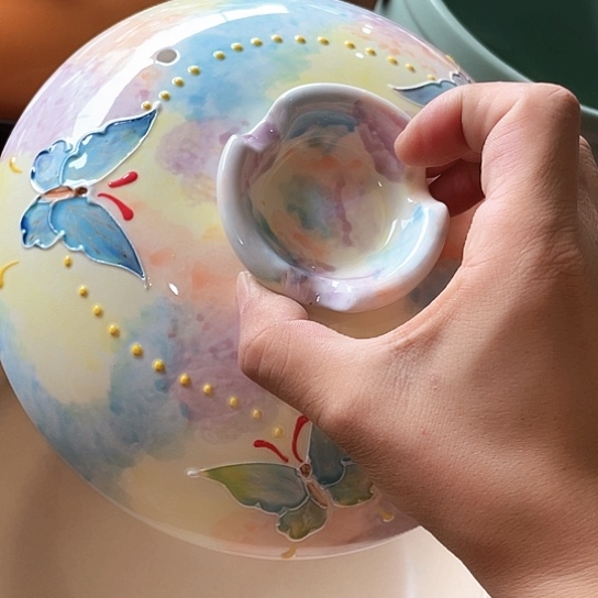 盘女****子外贸单1个陶瓷 尾单 