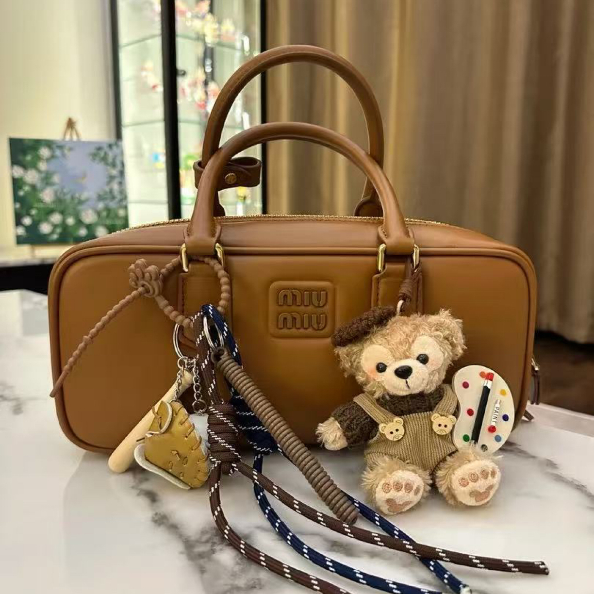 酱紫包挂链Miu系包包挂件