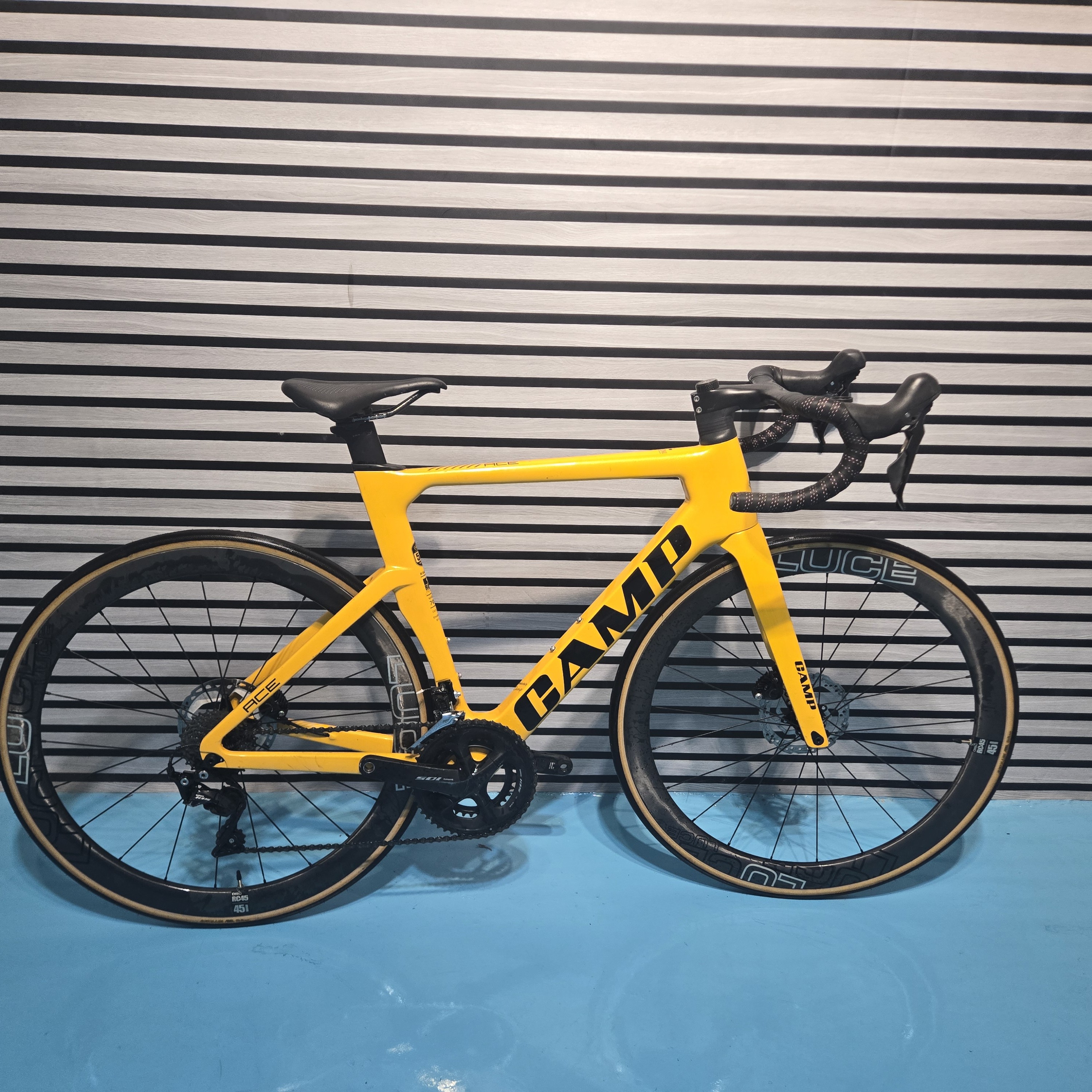 坎普ace7000pro 碳轮组105大套油压碟刹公路车