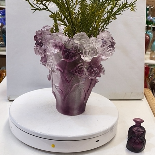 琉璃宝*花瓶高20厘米口径10厘米