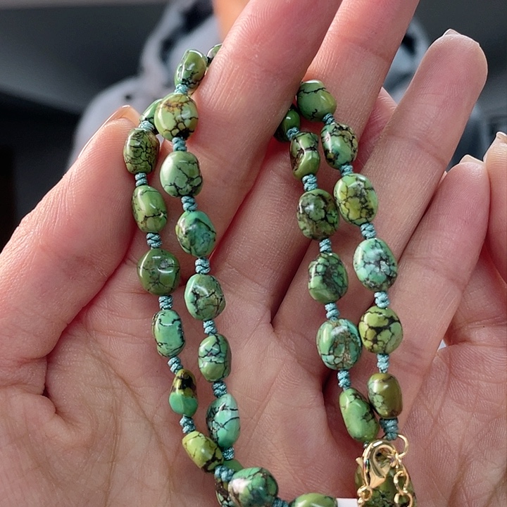 未镶嵌绿松石珠宝奇石