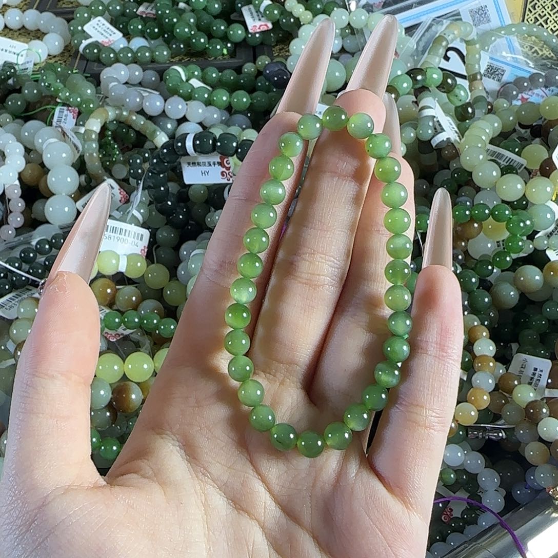 手链未镶嵌和田玉95