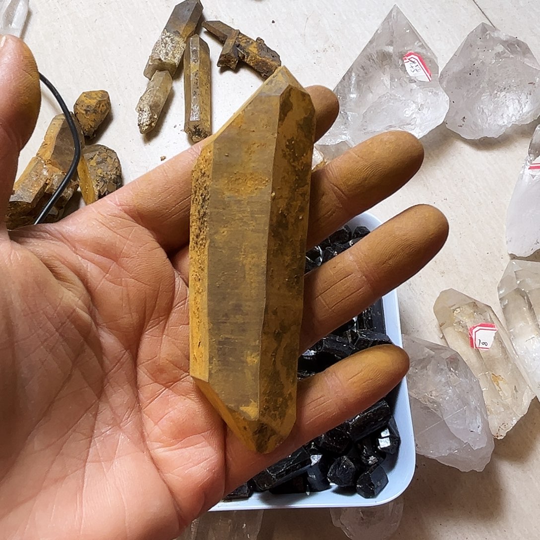 老***派水晶未镶嵌珠宝半成品