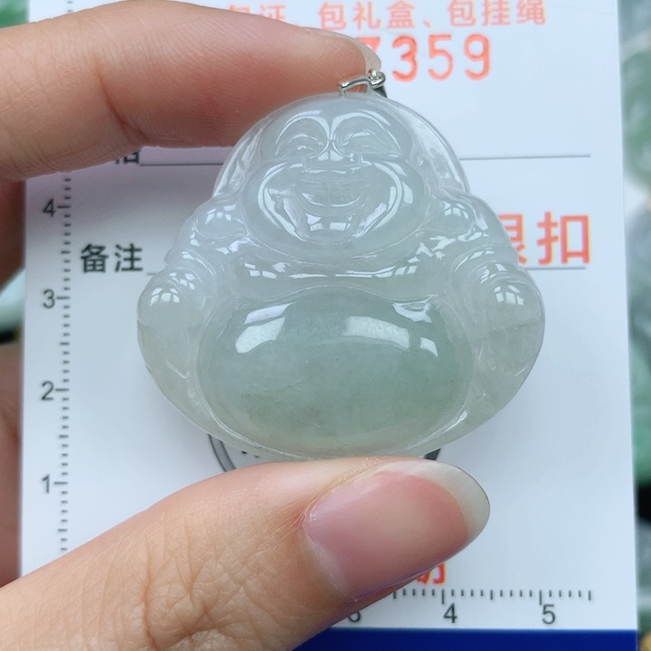 翡翠颈饰银S925镶嵌天然翡翠a货