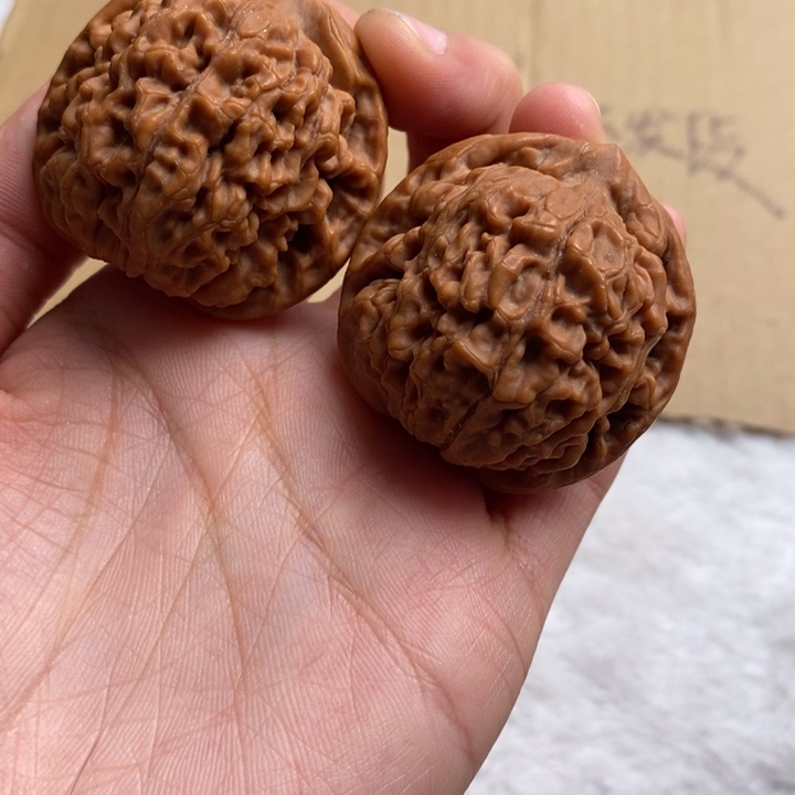 文玩核桃吊坠简*爱莲花