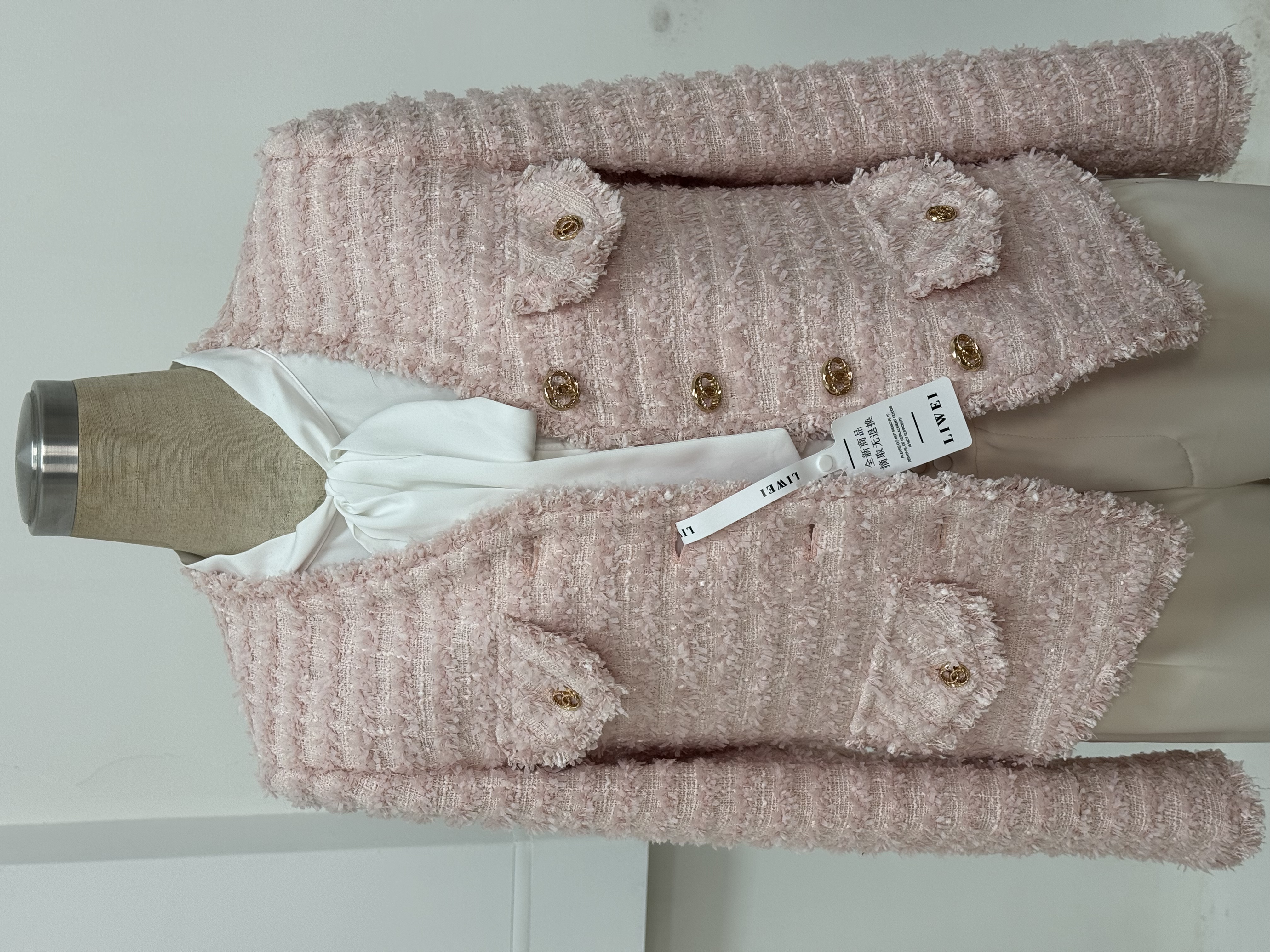 【仅限直播拍】高定系列女生小香风外套轻奢高级