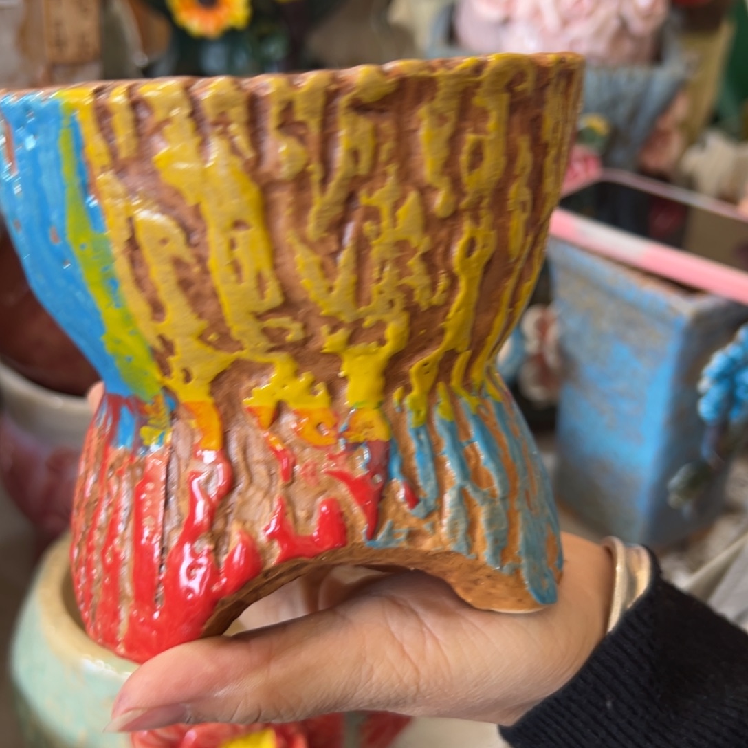 花盆满20米发货，爱退款拉黑