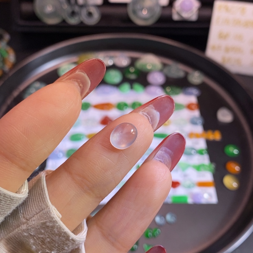 【闪购商品】翡翠挂件未镶嵌蛋面