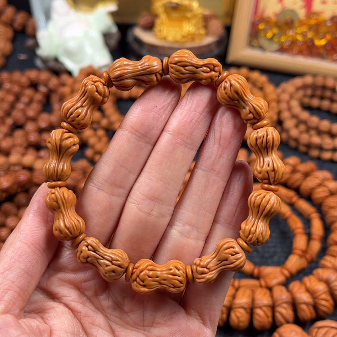 文玩核桃手串C18桃核手串