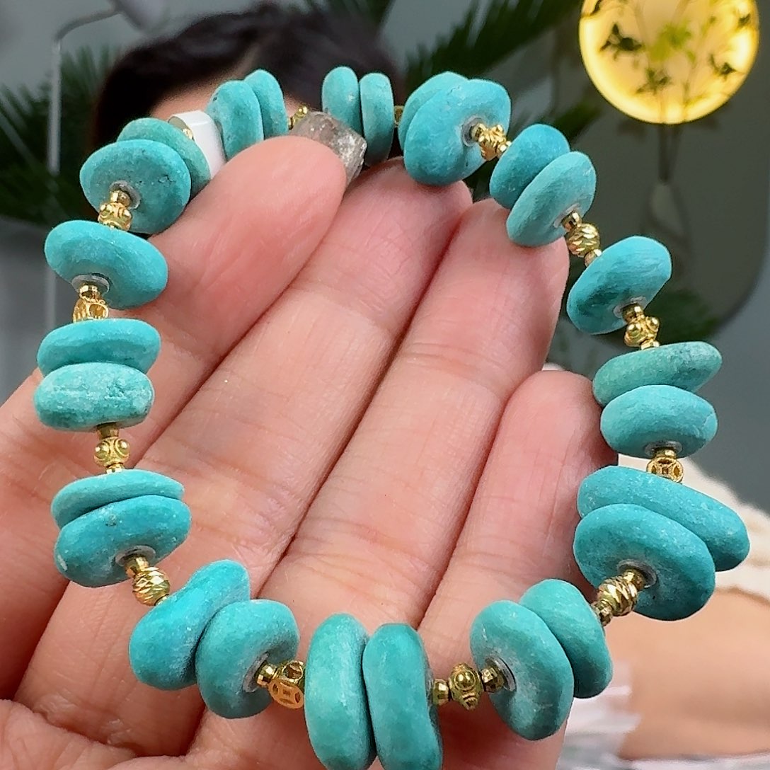 绿松石珠宝奇石未镶嵌