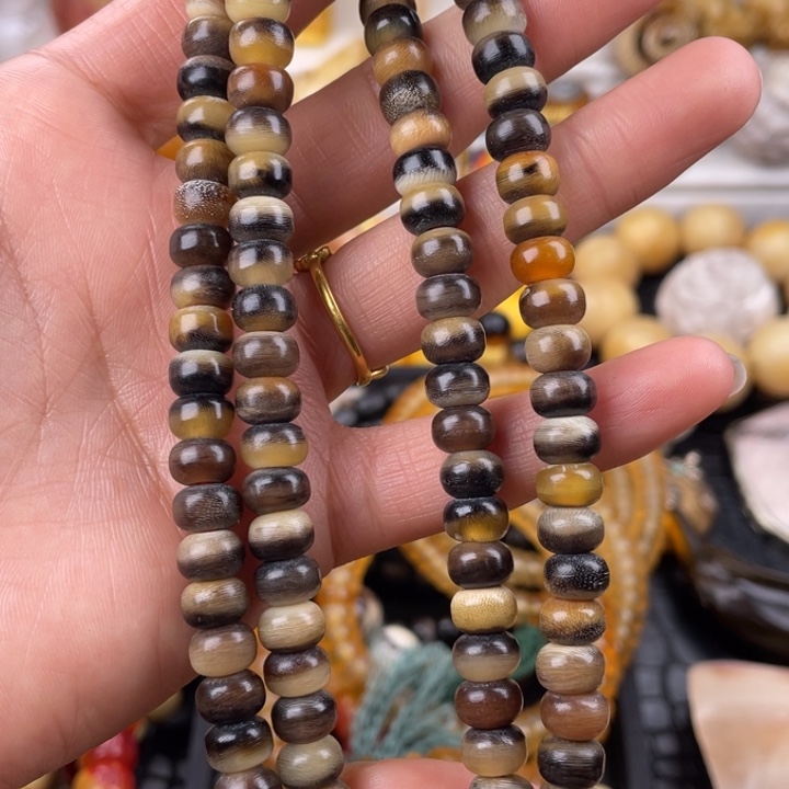 驼骨其他黑驴踢桶珠0.8/108