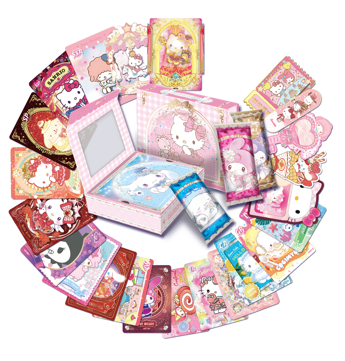 【新人浮浮cc】magic card三丽鸥 第四弹花园梦游记卡牌