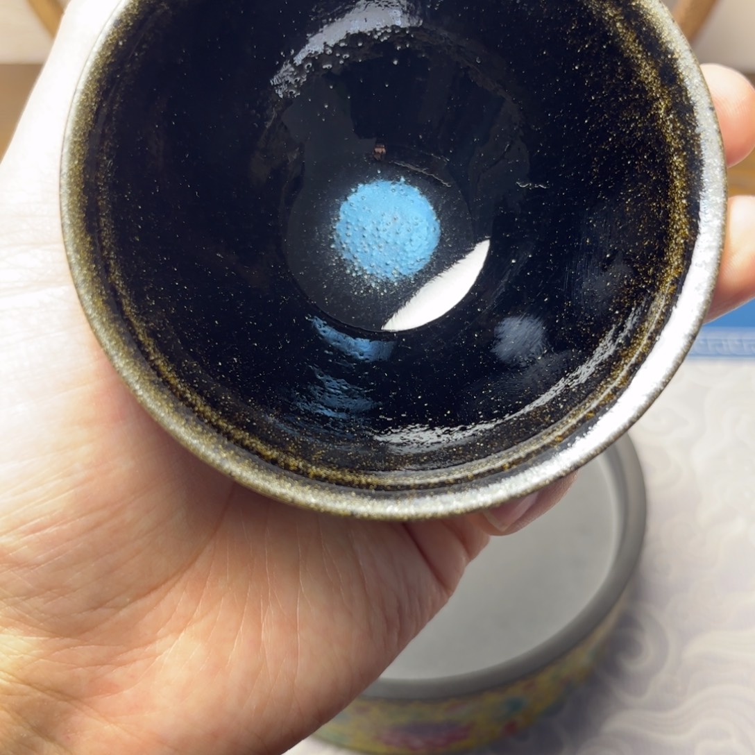 清***荷茶盏清风哥建盏主人杯