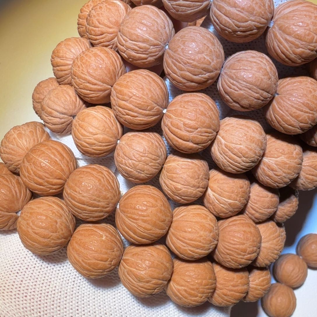 吊坠文玩核桃凤羽