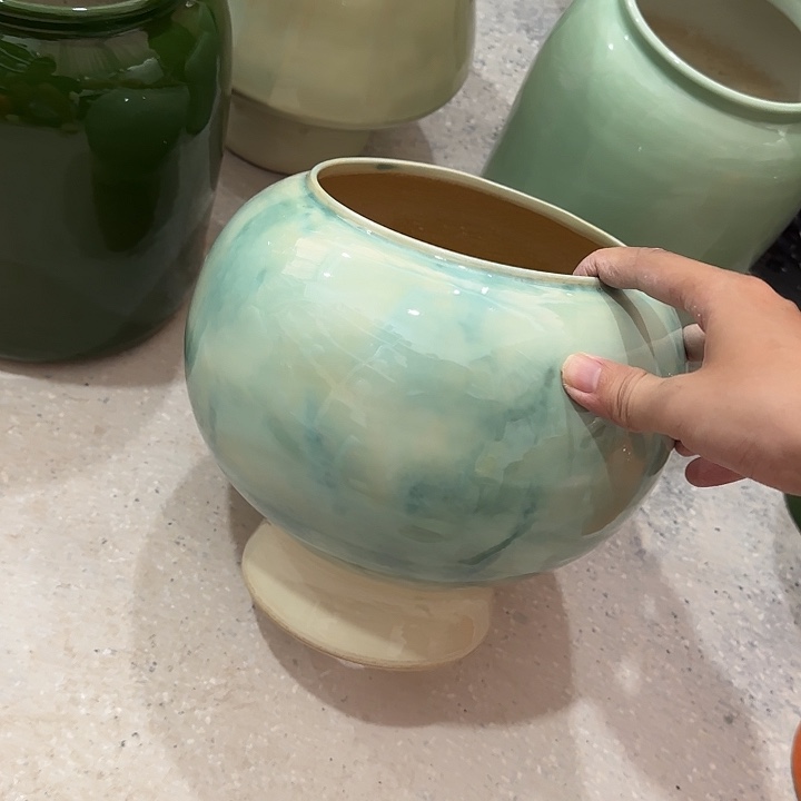 摆件微瑕有孔维哦行啊