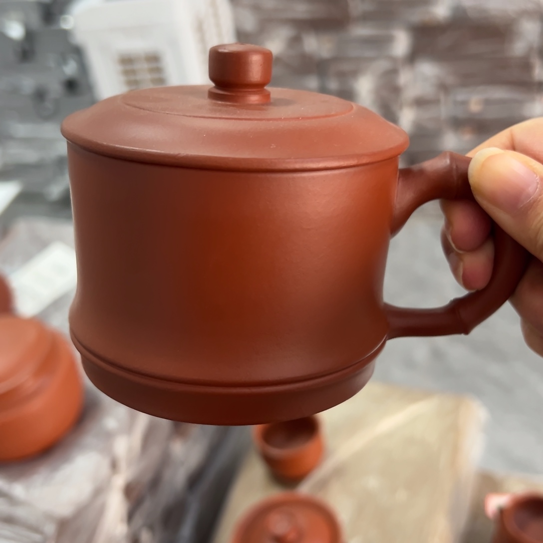 紫砂茶壶黄龙山原矿紫砂200