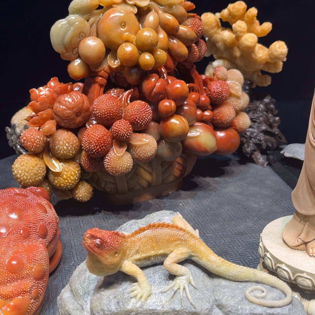 王***锋寿山石寿山石雕刻作品欣赏