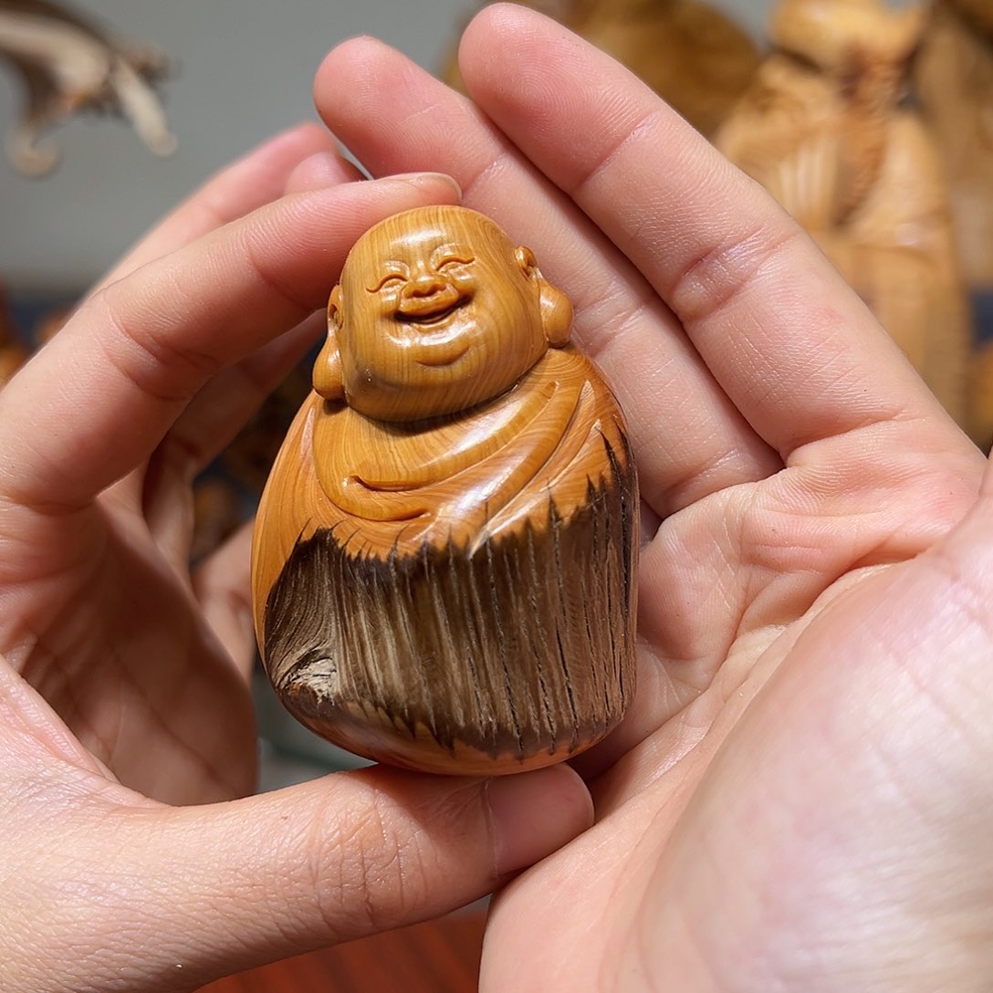 柏木（崖柏）崖柏木手把件摆件