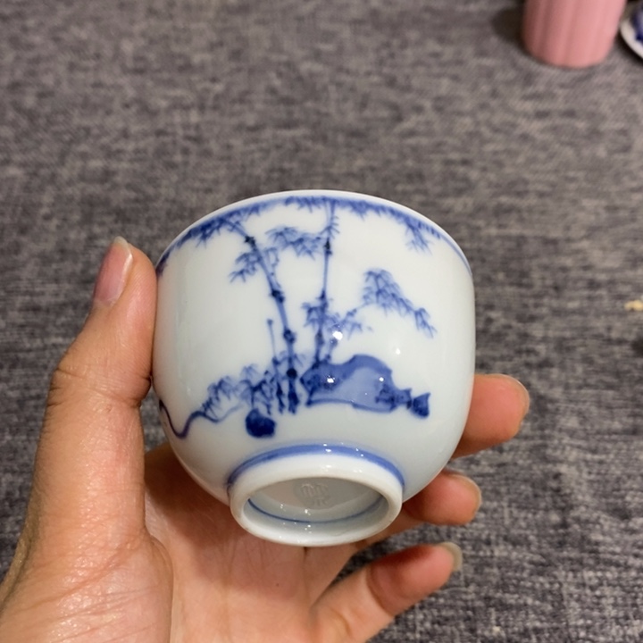 紫砂茶杯非常漂亮好看的碗