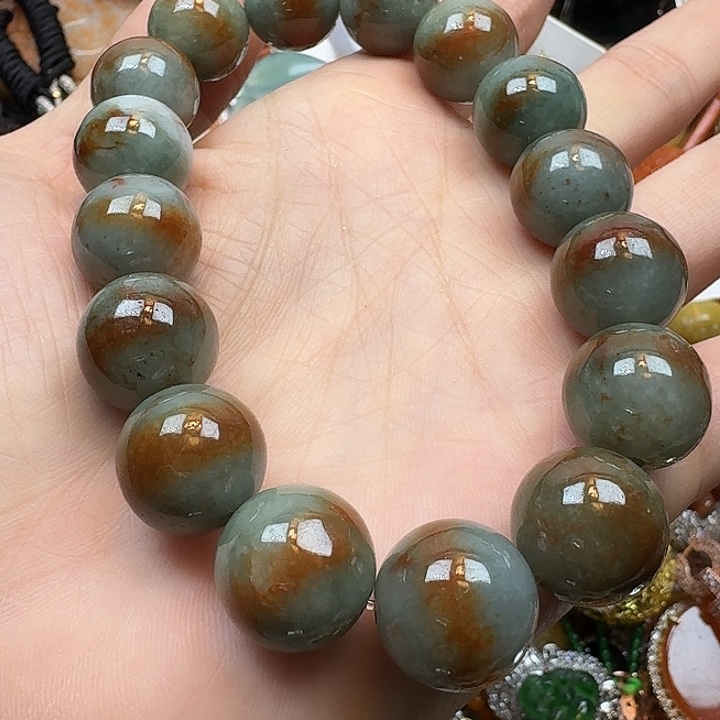 翡翠未镶嵌项链翡翠