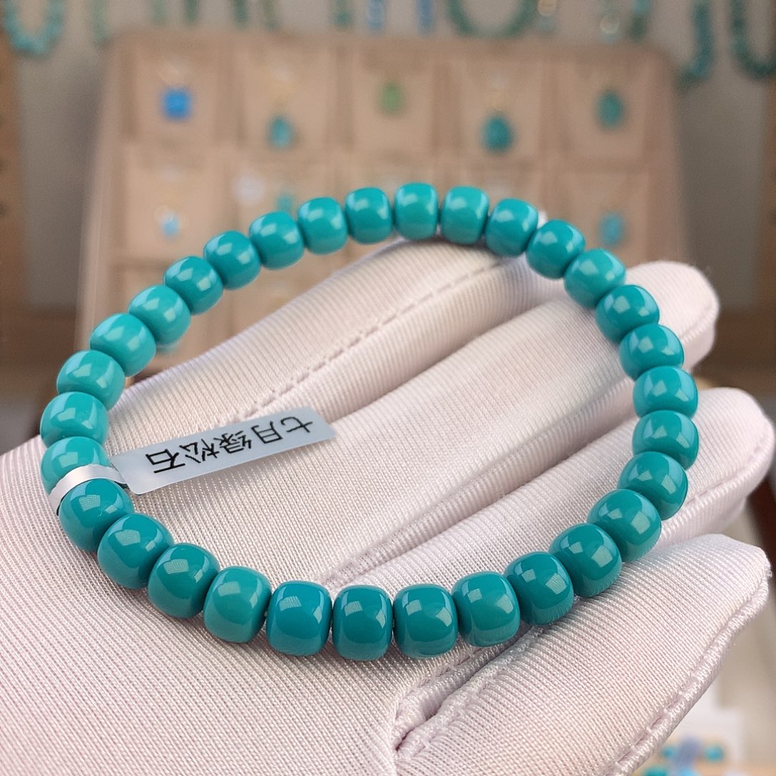 绿松石未镶嵌手链