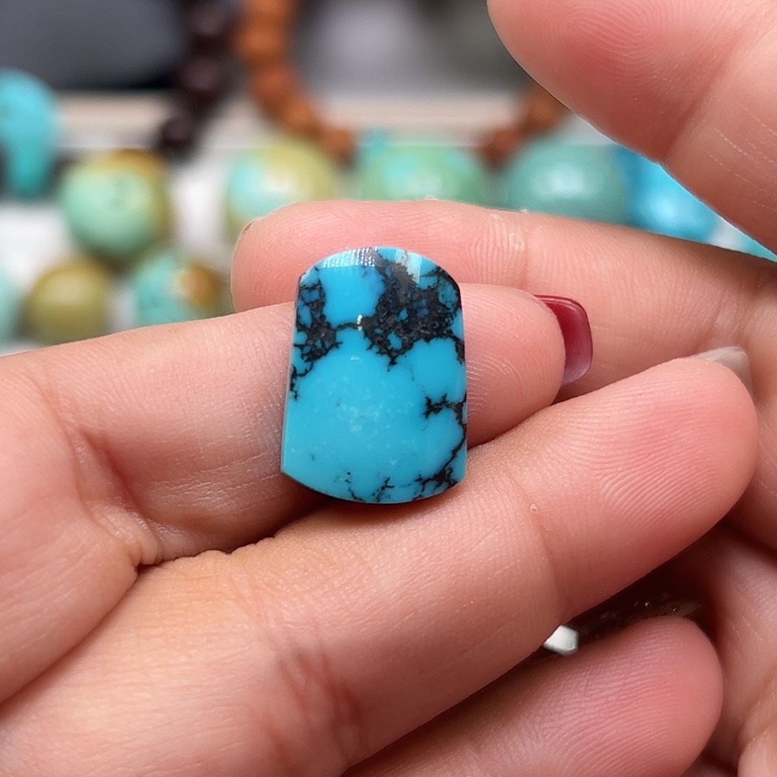 绿松石珠宝半成品未镶嵌