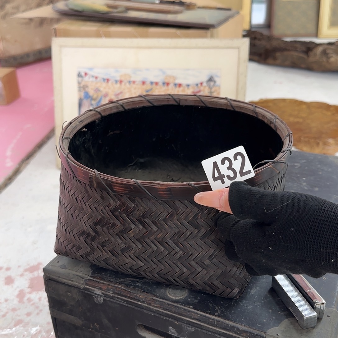 朴***货瓷片微瑕 瓷片中古回流孤品一件432