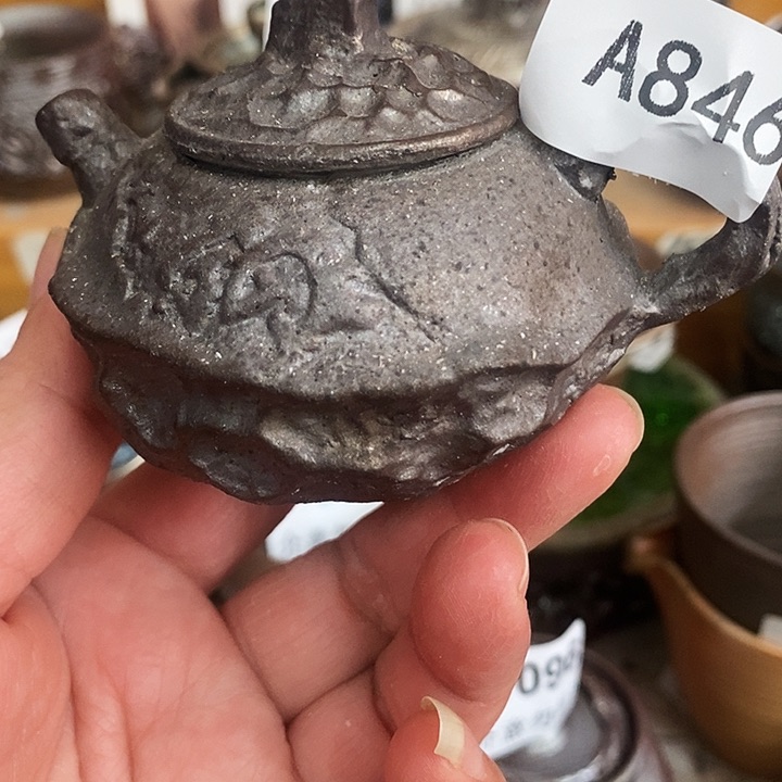 紫砂茶杯柴烧壶铁胎846