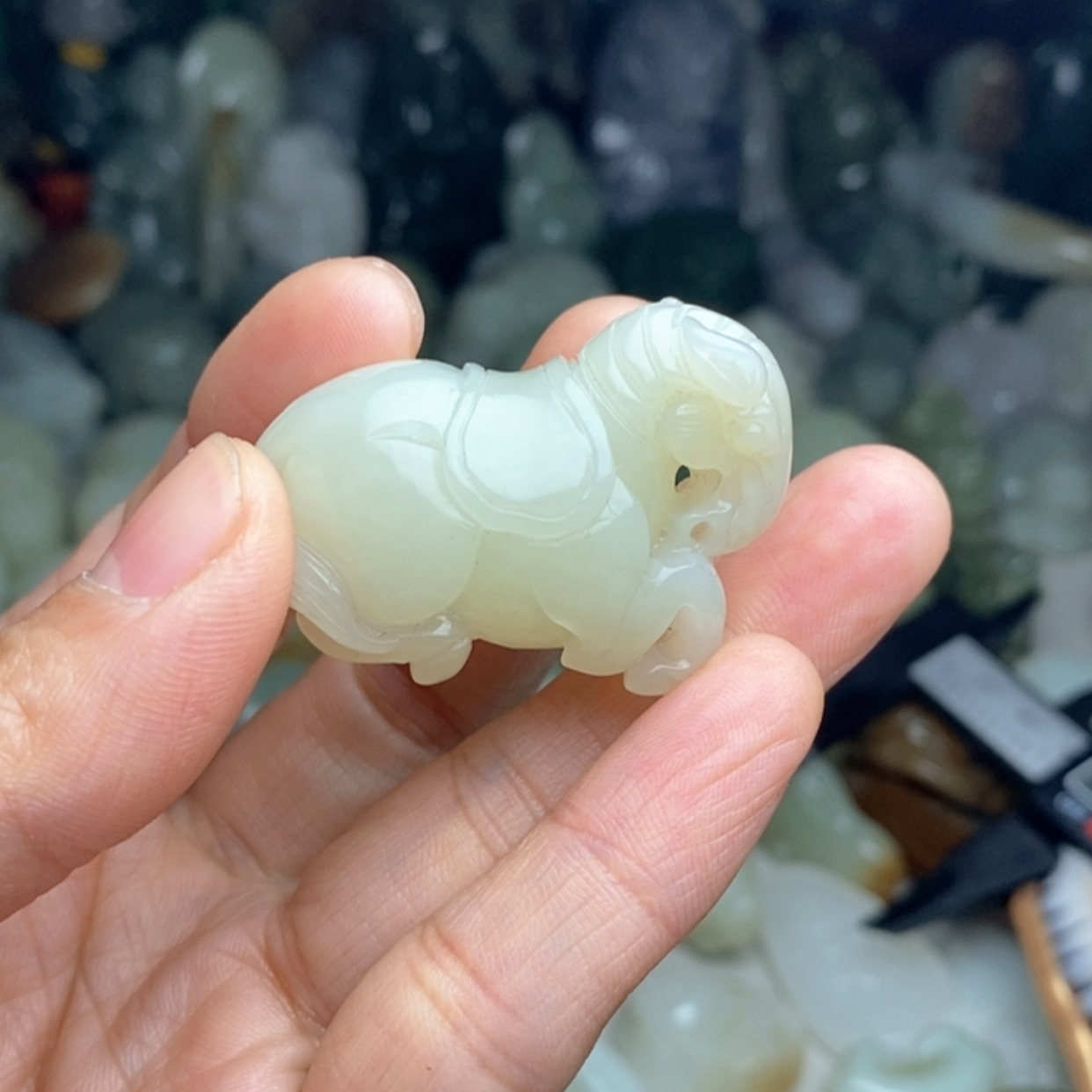 【闪购商品】未镶嵌和田玉挂件漠*