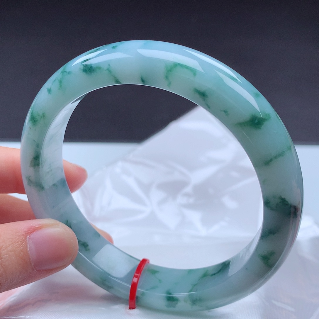 未镶嵌手镯翡翠001708 手镯60-61