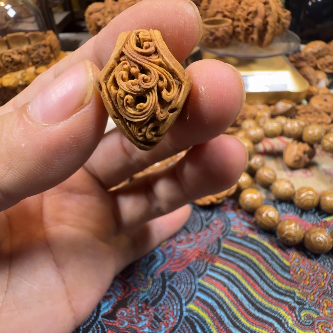 核桃手串/手链三通唐草纹42