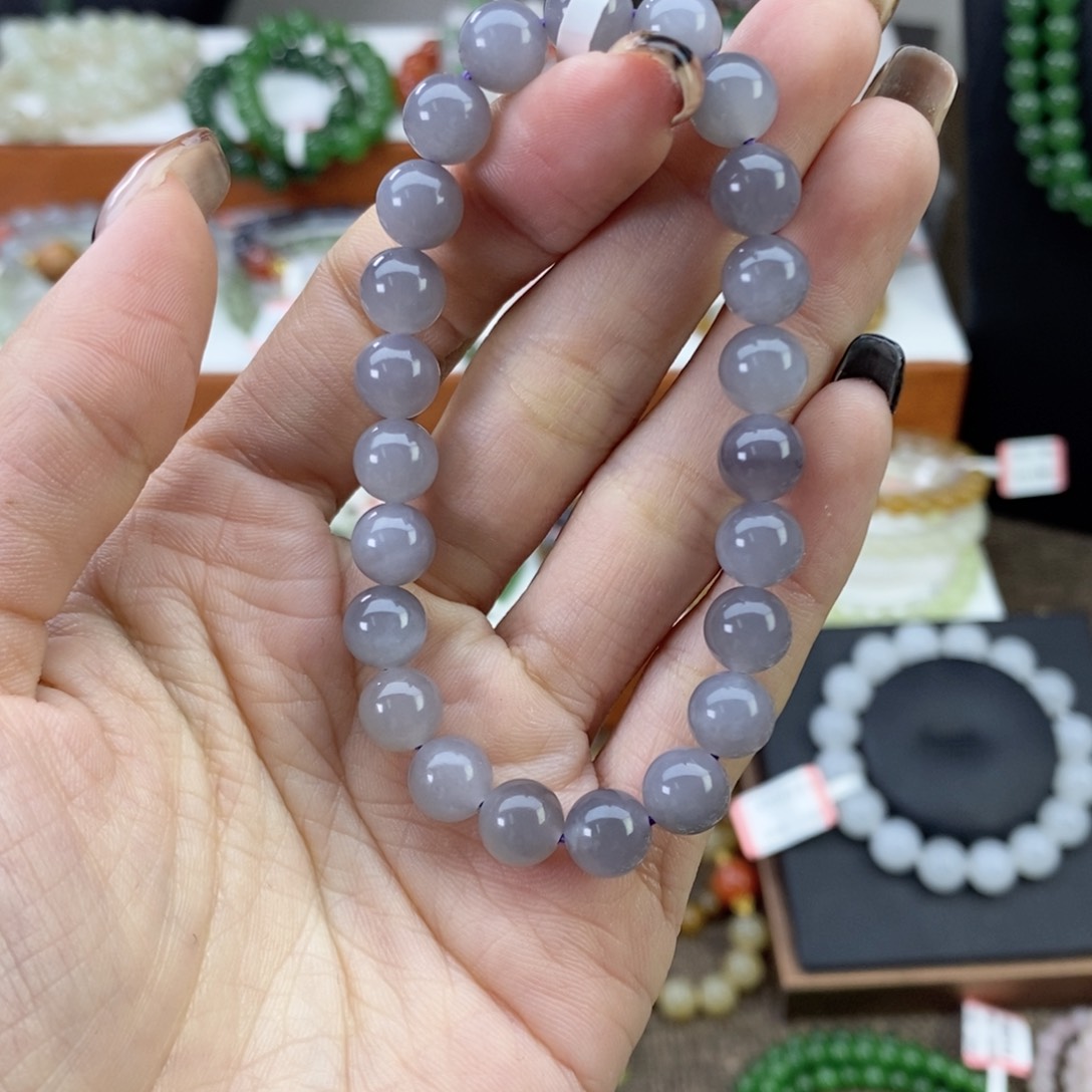 和田玉手串未镶嵌