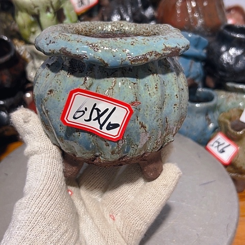 粗陶花盆手工花盆制作