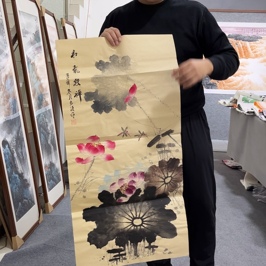 国画LT国画作品单幅任发