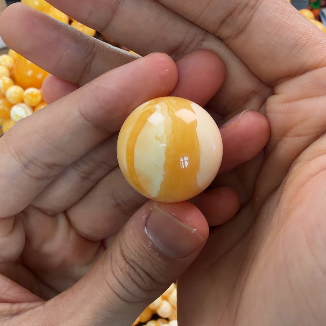 琥珀未镶嵌珠宝奇石26nmm