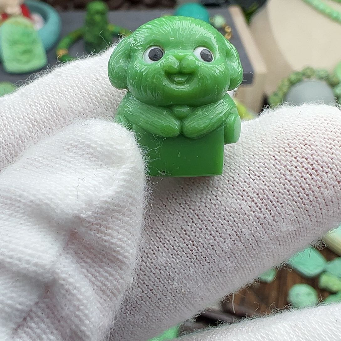 绿松石菜籽黄绿松石Z未镶嵌