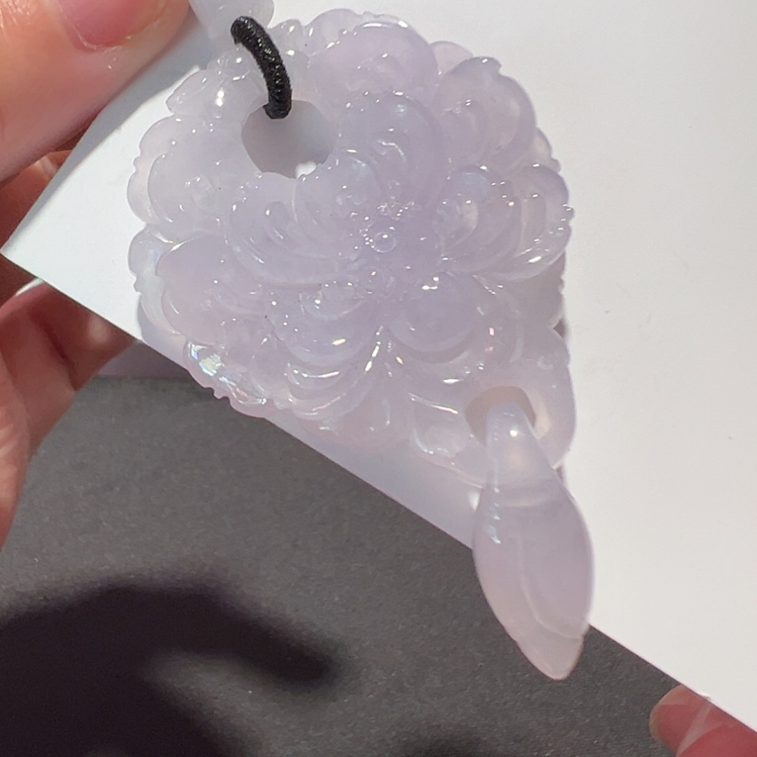 翡翠未镶嵌颈饰吊坠