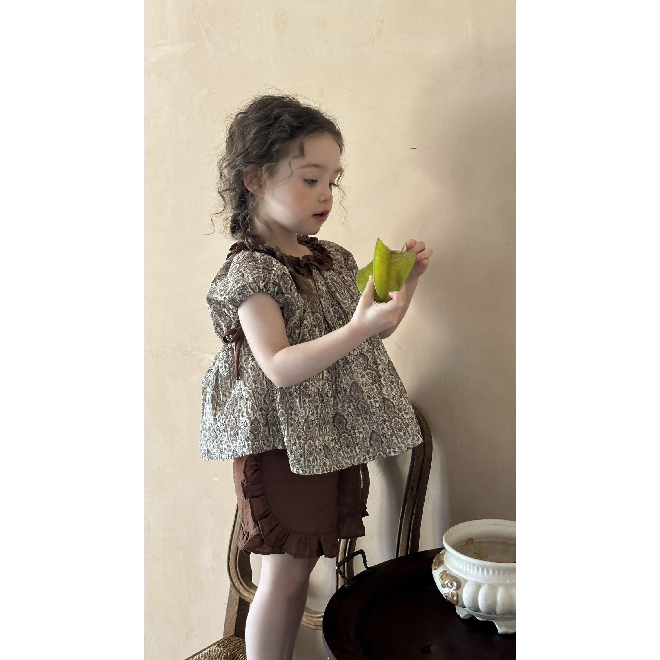 AC394~青禾予·25夏~碎花娃娃衫上衣两件套QHY159(2225+2292)