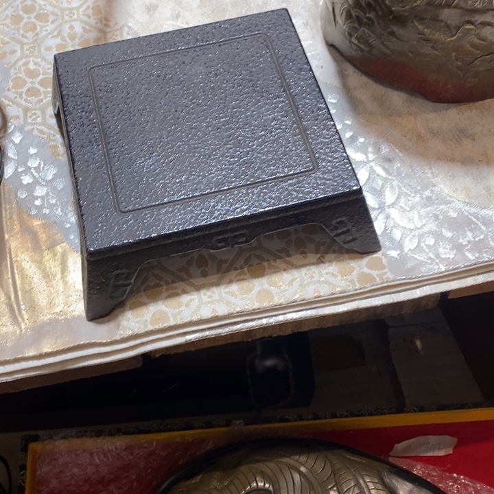 蜜安罐瓷香炉锡茶则