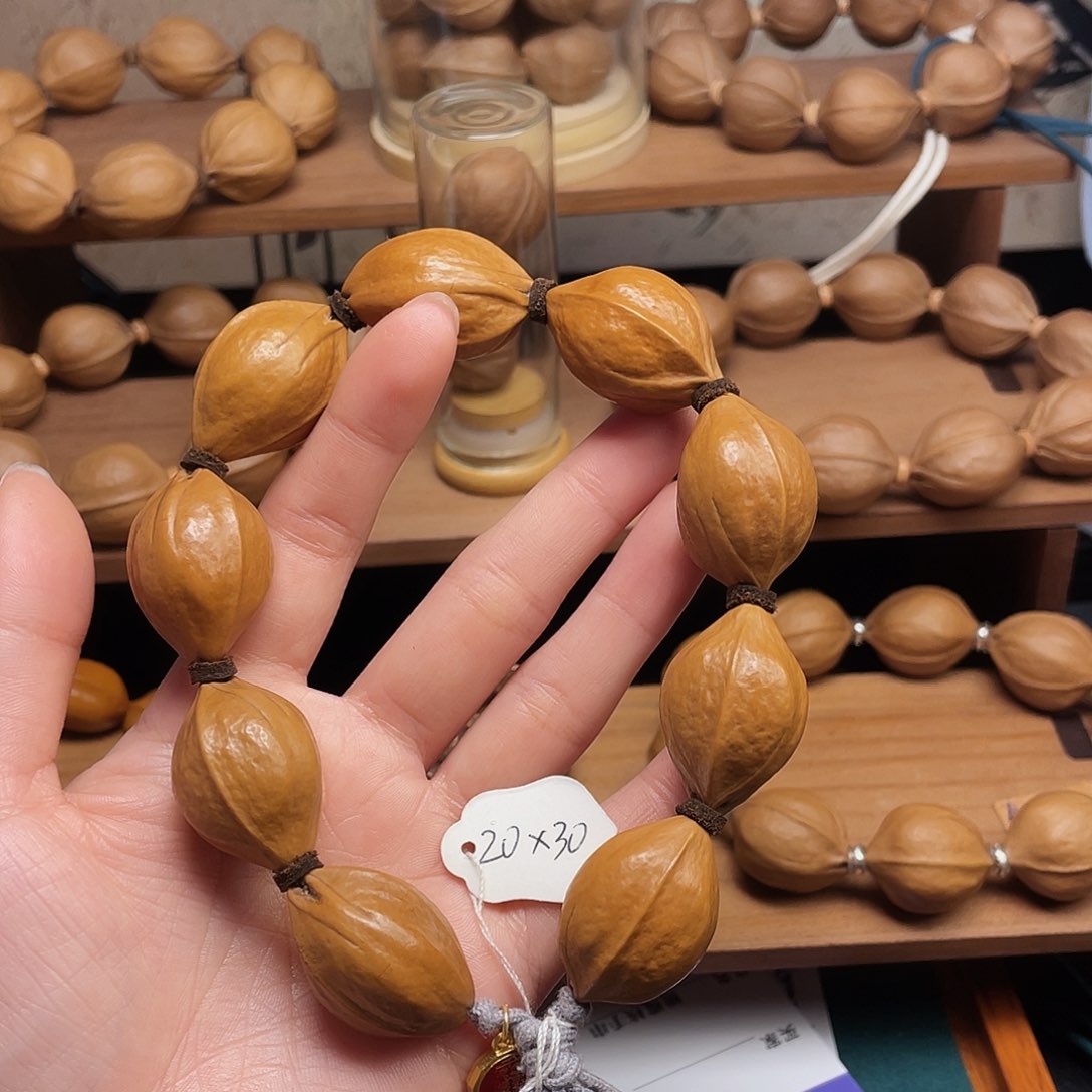 橄榄核手串/手链20:30梅林铁核