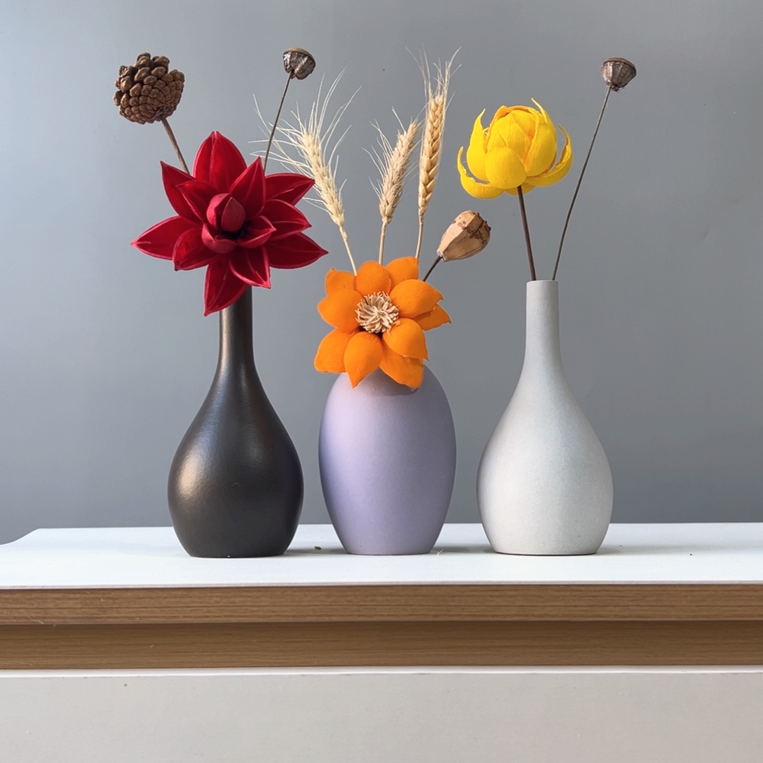 瓶花瓶带花高度20-30厘米