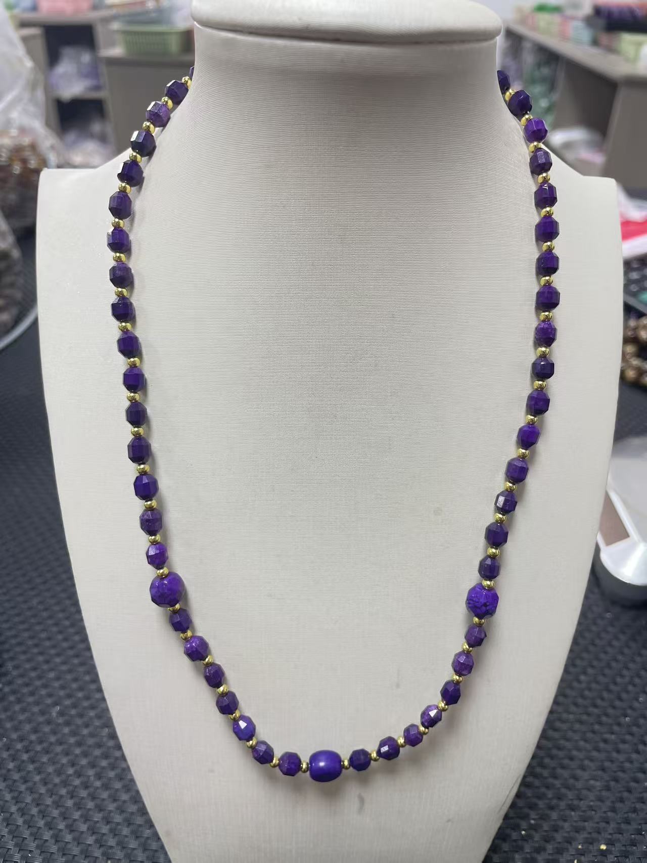 Z1丝绒设计项链女款