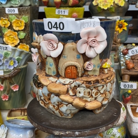 【闪购商品】红陶粗陶材质多肉花盆