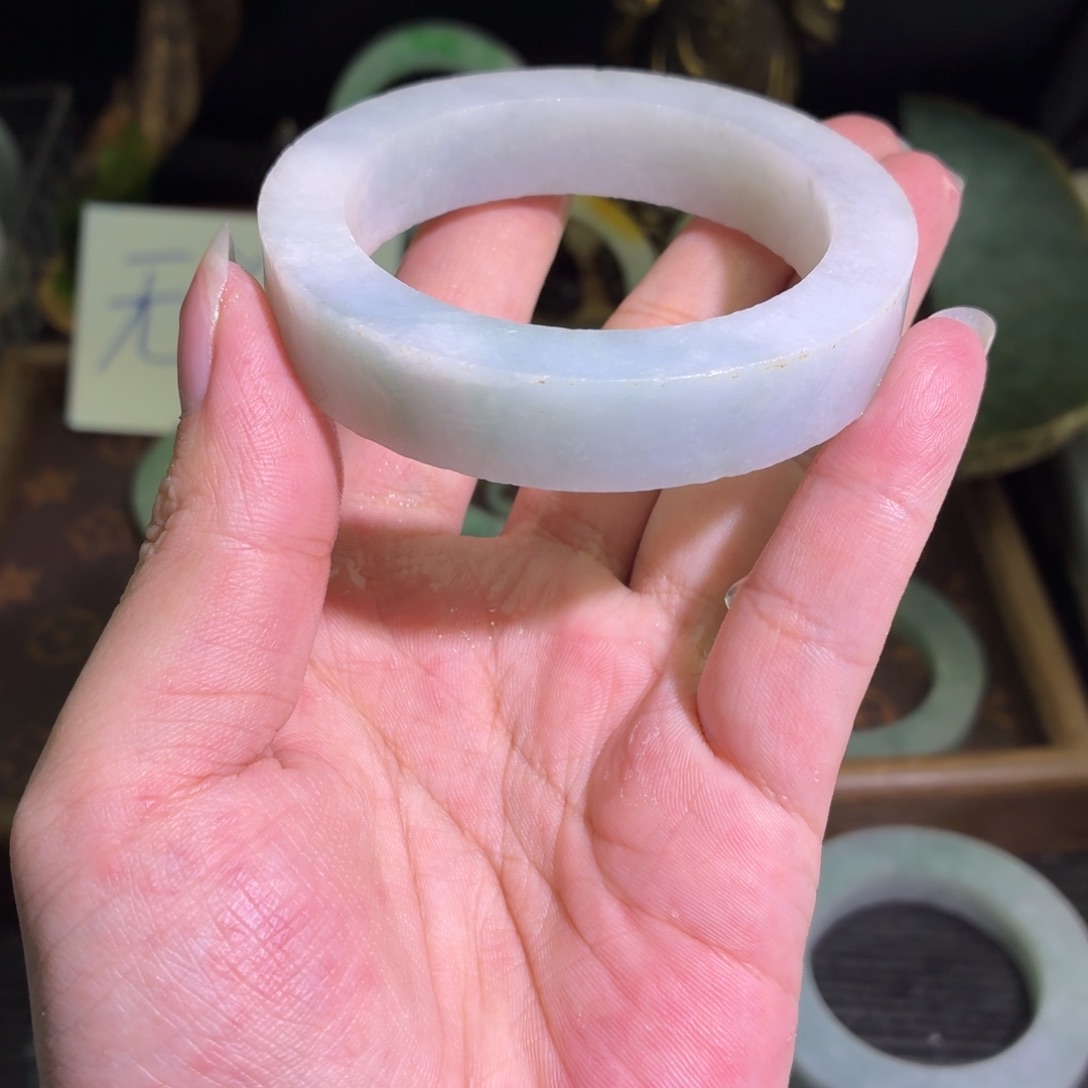 定制翡翠未镶嵌缅甸翡翠A货手镯毛胚定制