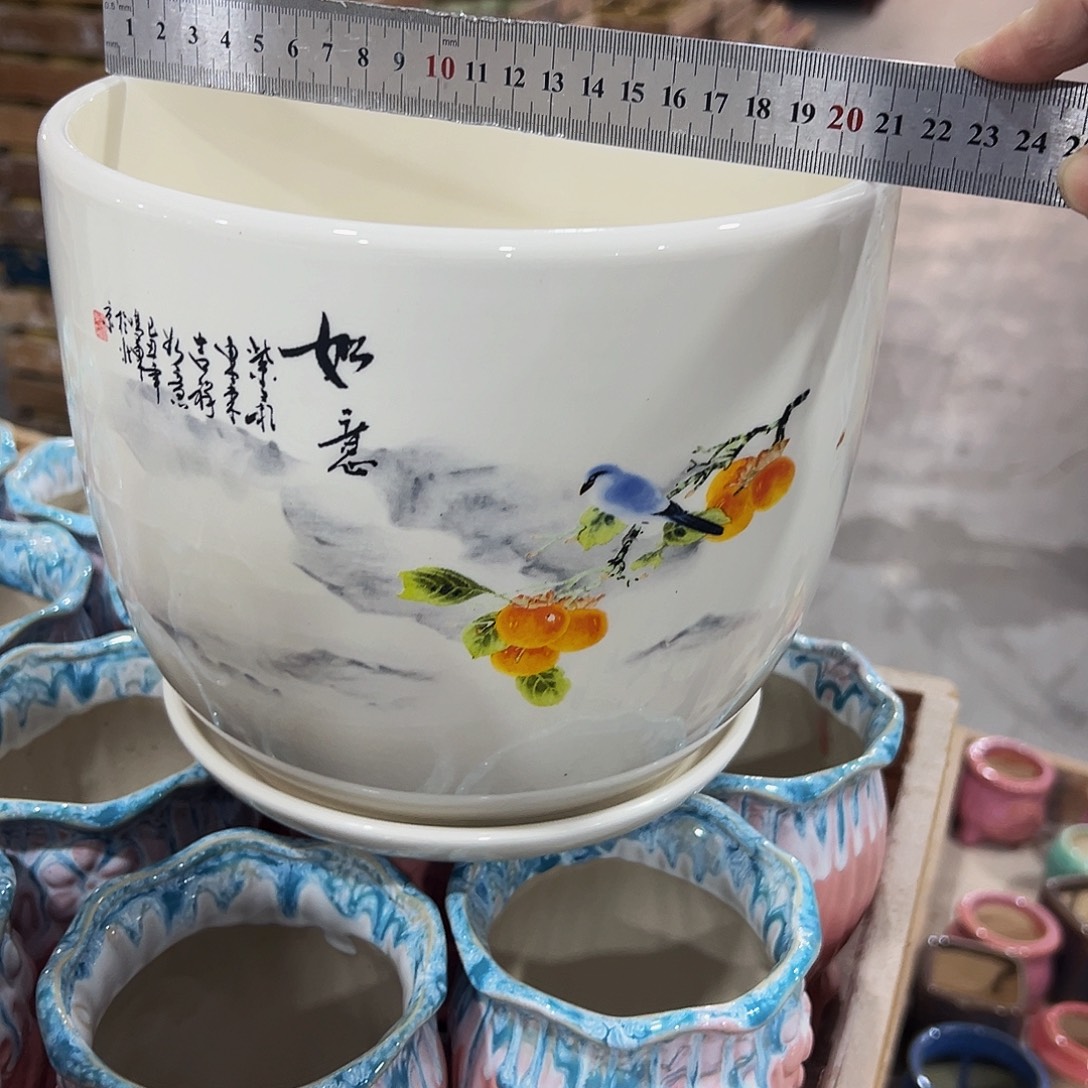 绿植多肉陶瓷花盆