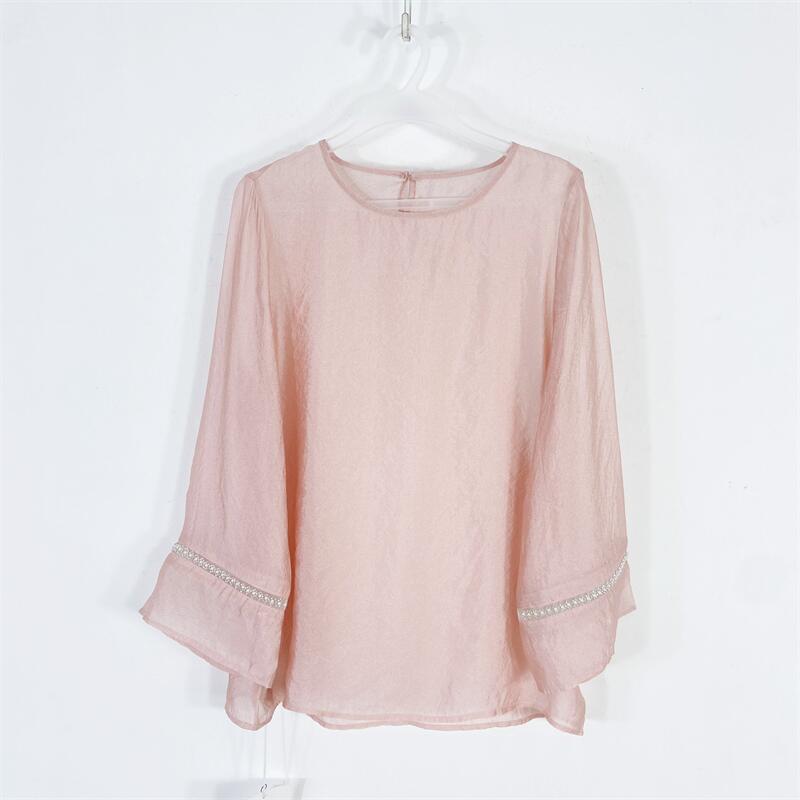 【77衣橱】KE9452新款女装上衣长袖气质轻奢【红人上新】