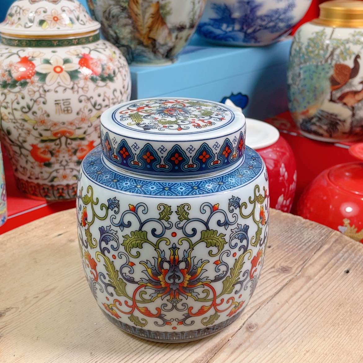 【闪购商品】罐陶瓷茶叶罐密封罐