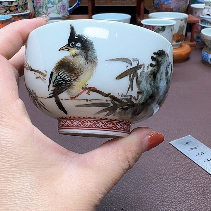 瓷片景德镇仿古手工制作精品展示