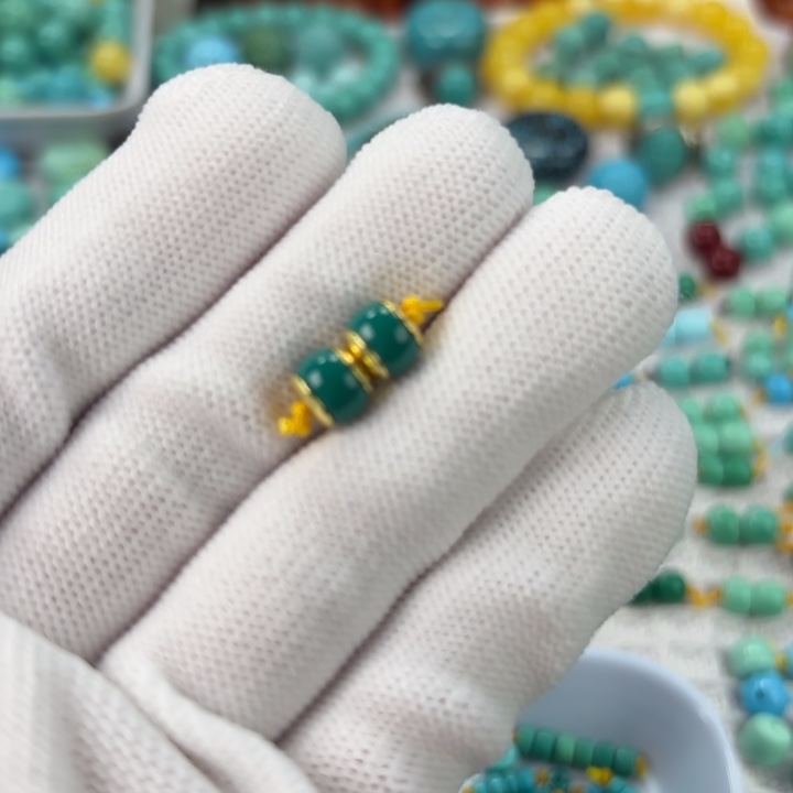 南红玛瑙未镶嵌手链绿松石